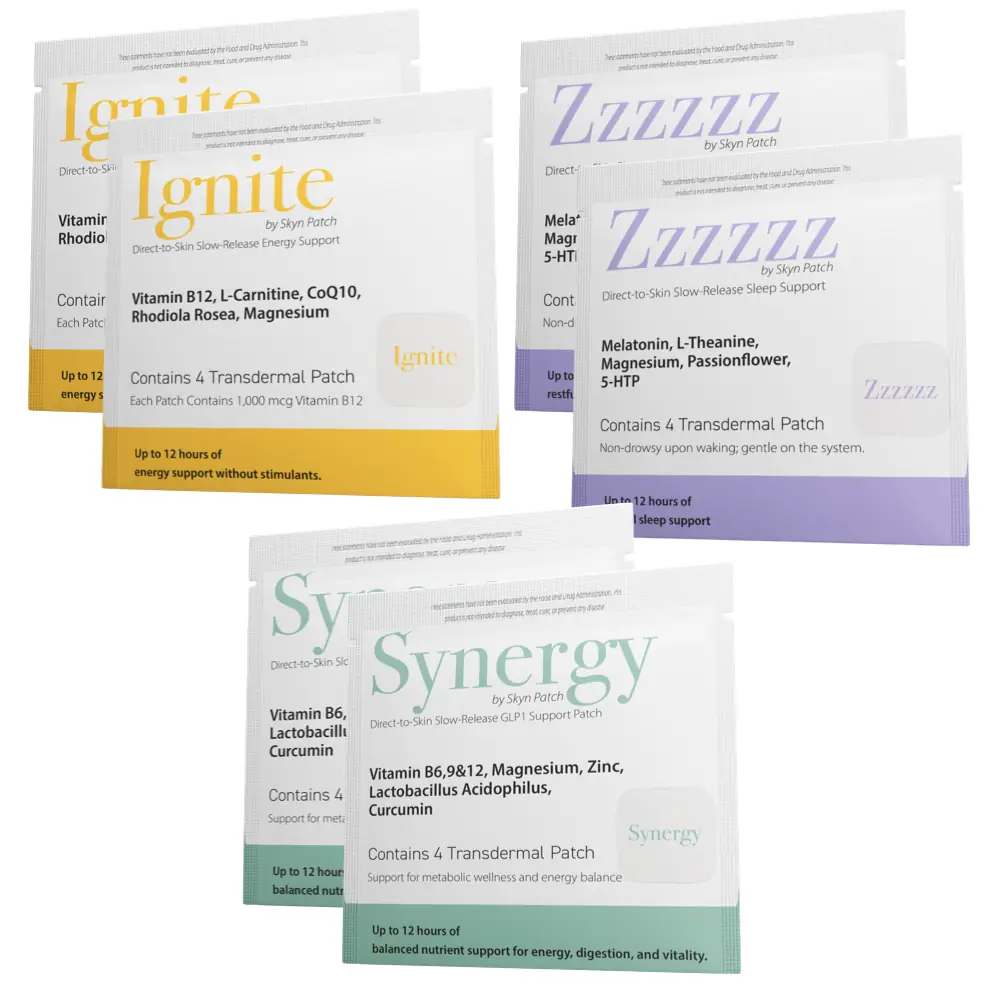 Wellness Essentials Bundle – SkynPatch transdermal wellness patch