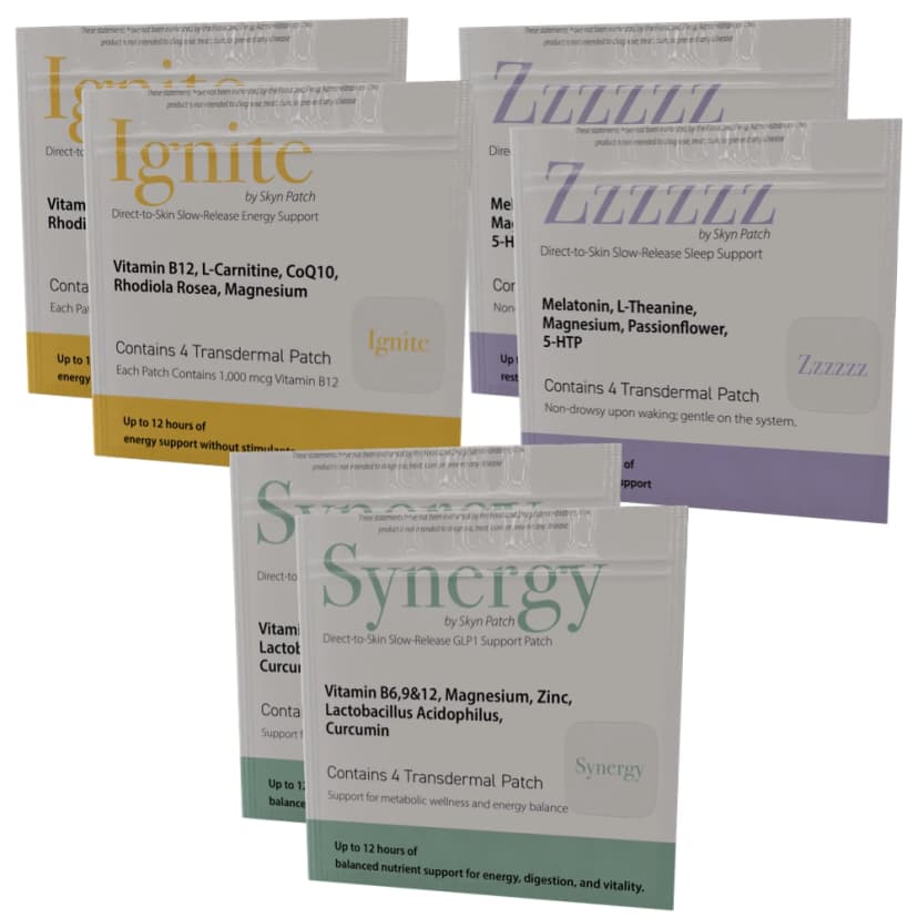 Wellness Essentials Bundle – SkynPatch transdermal wellness patch