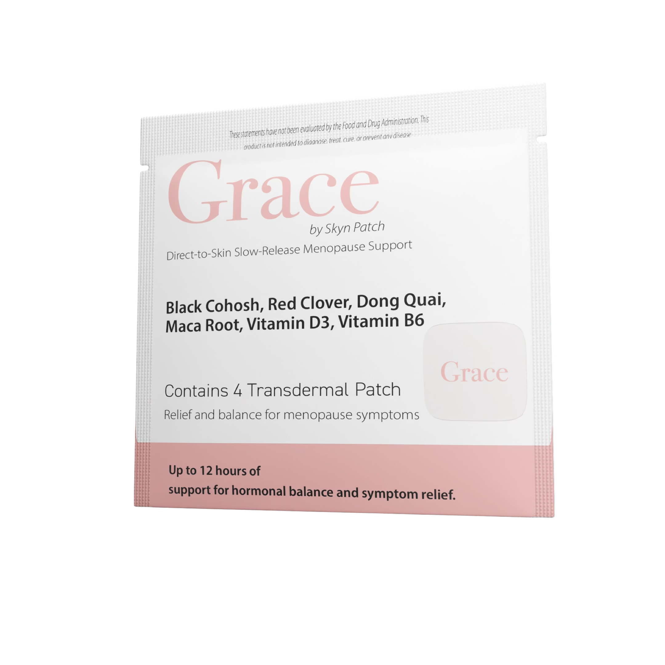 Grace patch product bag