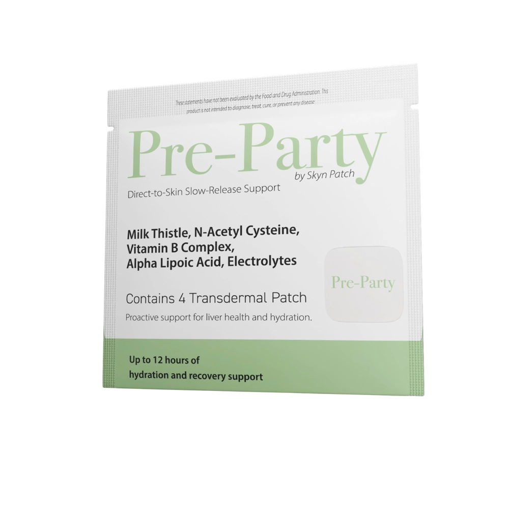 Pre-Party リカバリーパッチ - SkynPatch