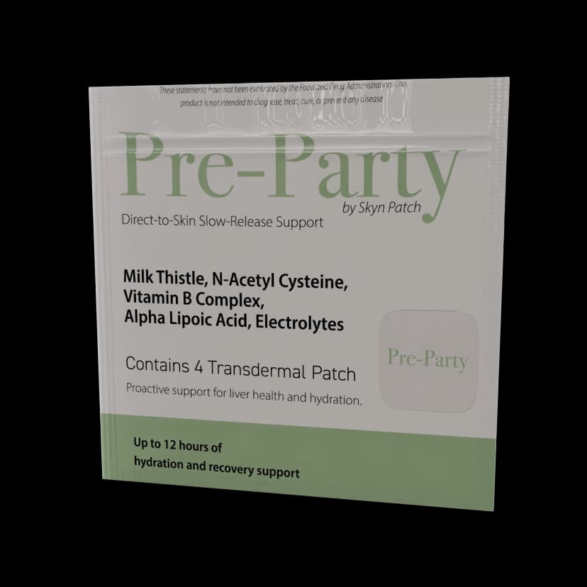 PRE-PARTY - Liver Support Patch